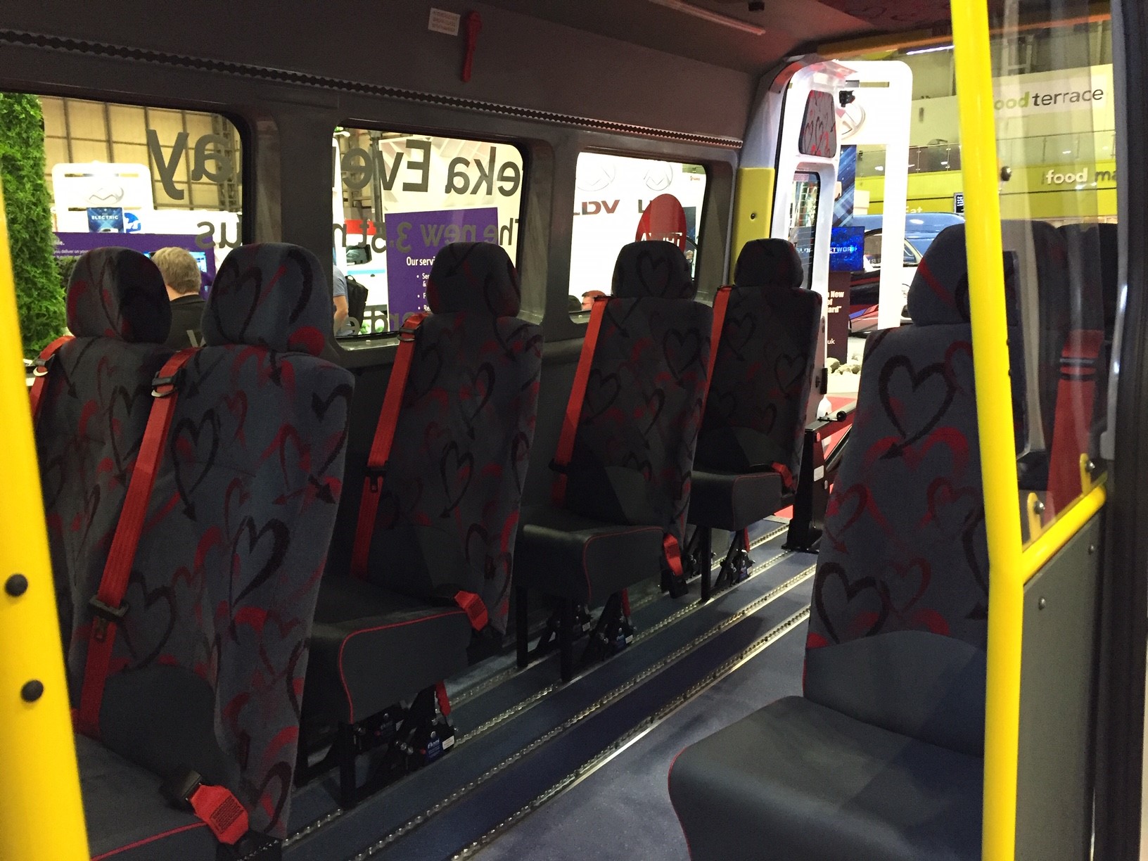 Phoenix Seating on board minibus launch for Treka