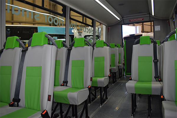 Phoenix Seating on board electric low floor Orion E