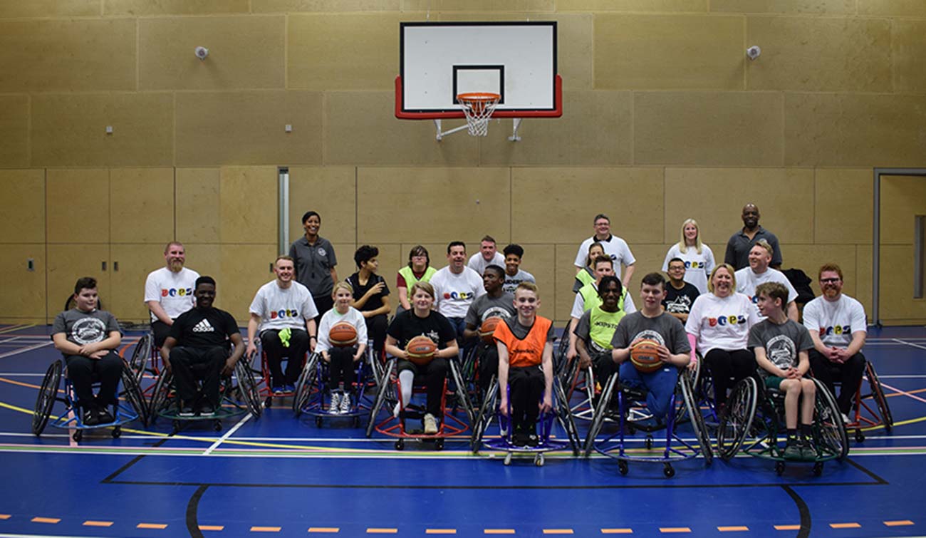 Phoenix Seating Sponsors Wheelchair Basketball Team, London Allstars