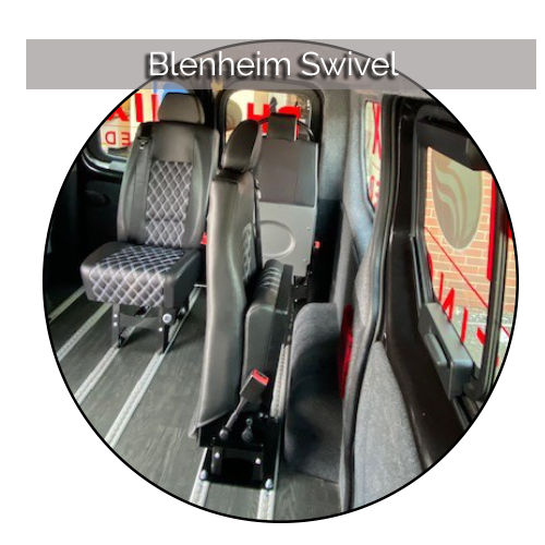 Blenheim Swivel - Tip & turn sea; spacesaving passenger seat